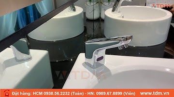 TDM.VN | Review vòi nước cảm ứng Caesar A912 điện 220v kết hợp pin 6v