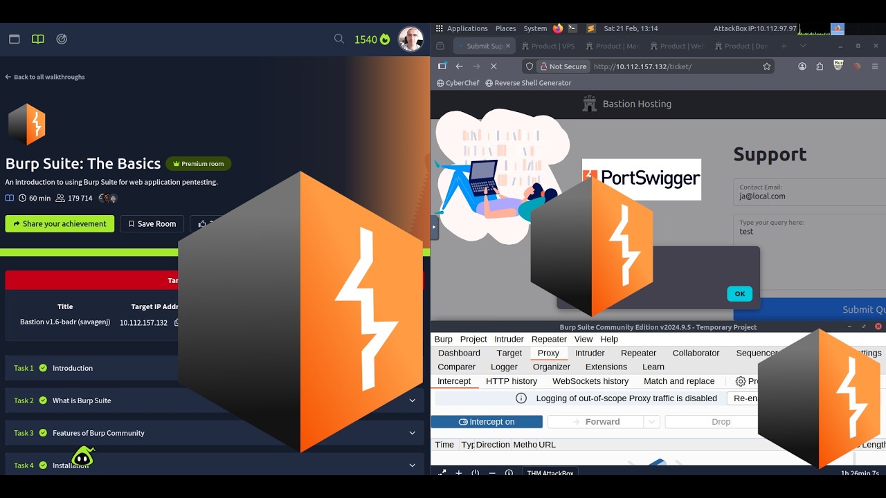 TryHackMe Burp Suite: The Basics | Full Walkthrough 2026