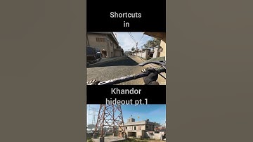 khandor hideout shortcuts(codm)