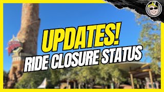 Updates! Closed Rides Info ~ Islands of Adventure and Universal Studios