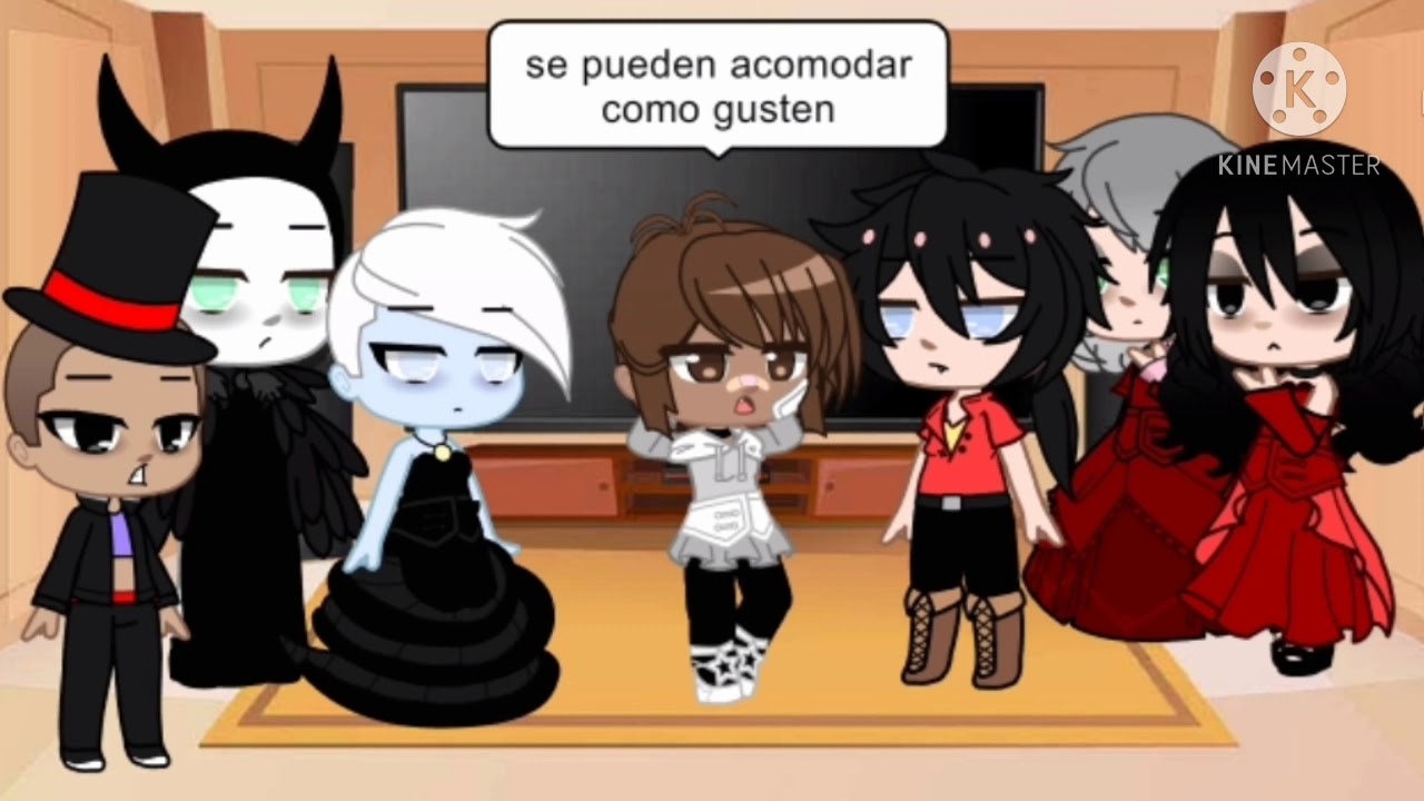 villanos de Disney reaccionan ?? ( gacha club )