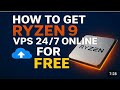 How To Get 24x7 Ryzen 9 vps For Absolutely Free 😱😯 | 100% Legit | SleepyBuddy |