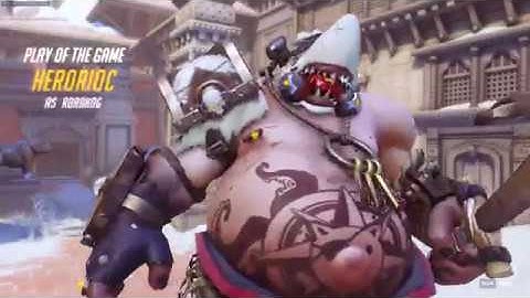 Overwatch: Roadhog Sextuple Kill!! (Whole Hog)