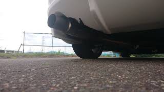 80スープラ マフラー音