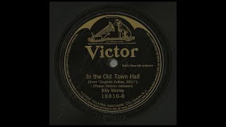 In the old town hall #1921 #vinyl shellac records