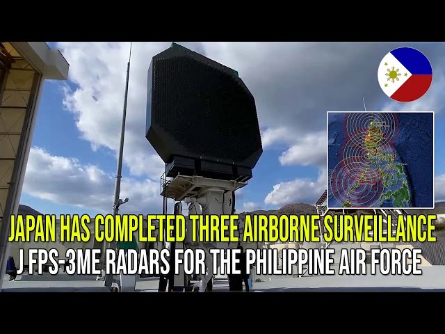 Japan Has Completed Three Airborne Surveillance J FPS-3ME Radar for the Philippine Air Force - YouTube