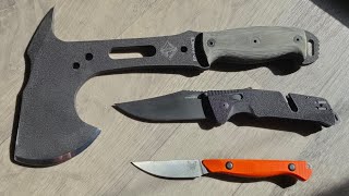 Od Petra - Ontario RD Hawk 2, SOG AT XR Trident, Benchmade Flyway