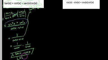 HPC 5.2.3, Verifying Trig Identities, Conversion to Sines/Cosines, Working Both Sides