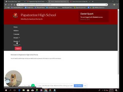 PHS Portal - Check Results