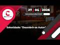 Solenidade: "Descobrir-se Autor" | 27/04/2026
