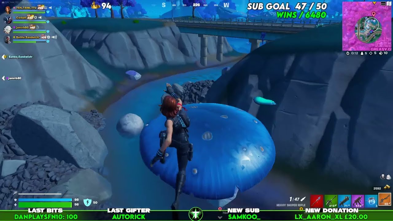 BEST EMOTE IN FORTNITE / 100th squad win this season.