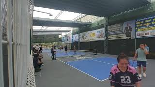 Pickleball Mùa 1. Bán kết 1. Tùng - Ngọc vs Doanh - Dung. set 2