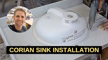 Corian Solid Surface Sink Installation How To Video