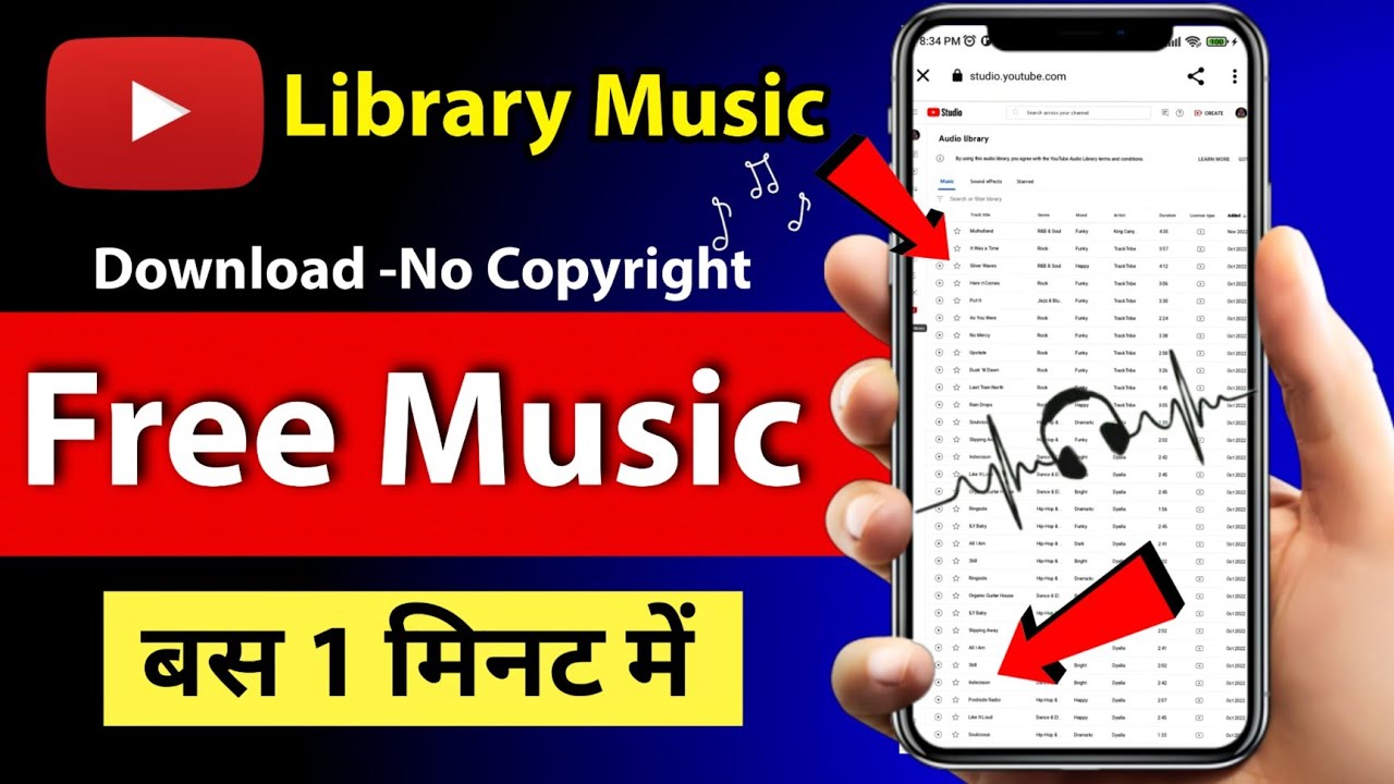 Library Se Music Kaise Download Kare /  music library /   Library Music 