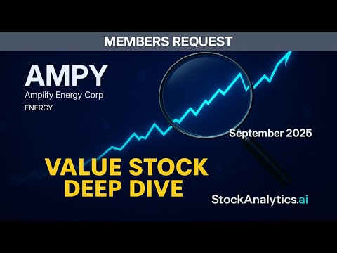 AMPY Stock: Coiled Spring or Value Trap? Deep Dive Analysis!
