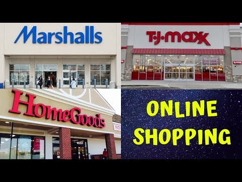 Marshalls, TJ Maxx, & Homegoods Begin ONLINE SHOPPING!! 