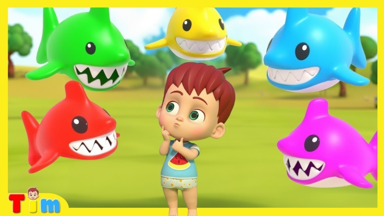 Baby Shark Doo Doo Doo + More Nursery Rhymes & Kids Songs | Tim Time
