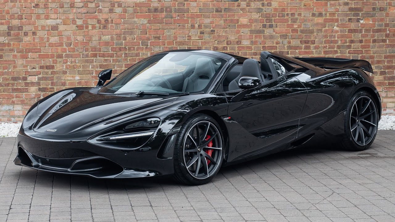 black and grey 720s