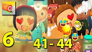 Sushi Roll 3D - Walkthrough Part 6 Levels  41 - 44 + VIP GUEST + BONUS SPICES | Gameplay Android