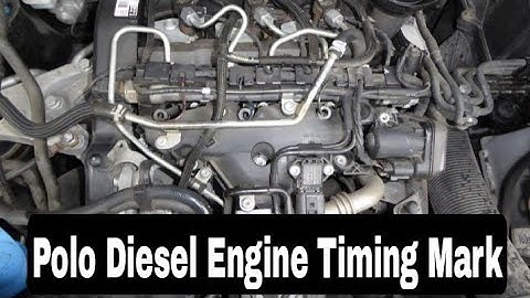 Polo Diesel Engine Timing Mark #vw #mautotech #polo #vwpolo #vwenginetiming