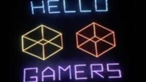 Atari Digital Vector Generator Demo