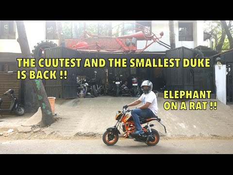 70cc Smallest Duke in the world !! BIGBANG BIKER | Blockbuster - 6