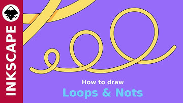 Inkscape Tutorial: How to draw loops & knots  [Subtitled]