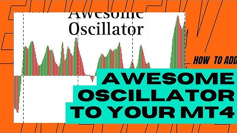 How to add Awesome Oscillator indicator to your MT4