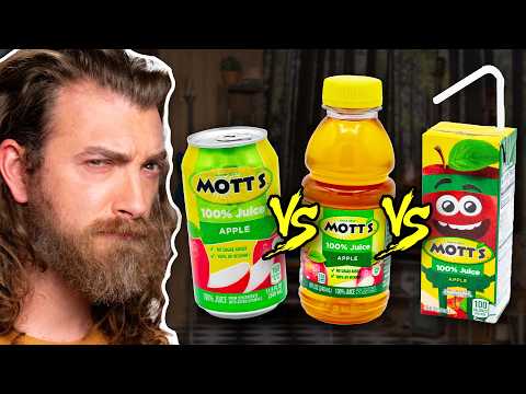 Can Vs Bottle Vs Box Taste Test