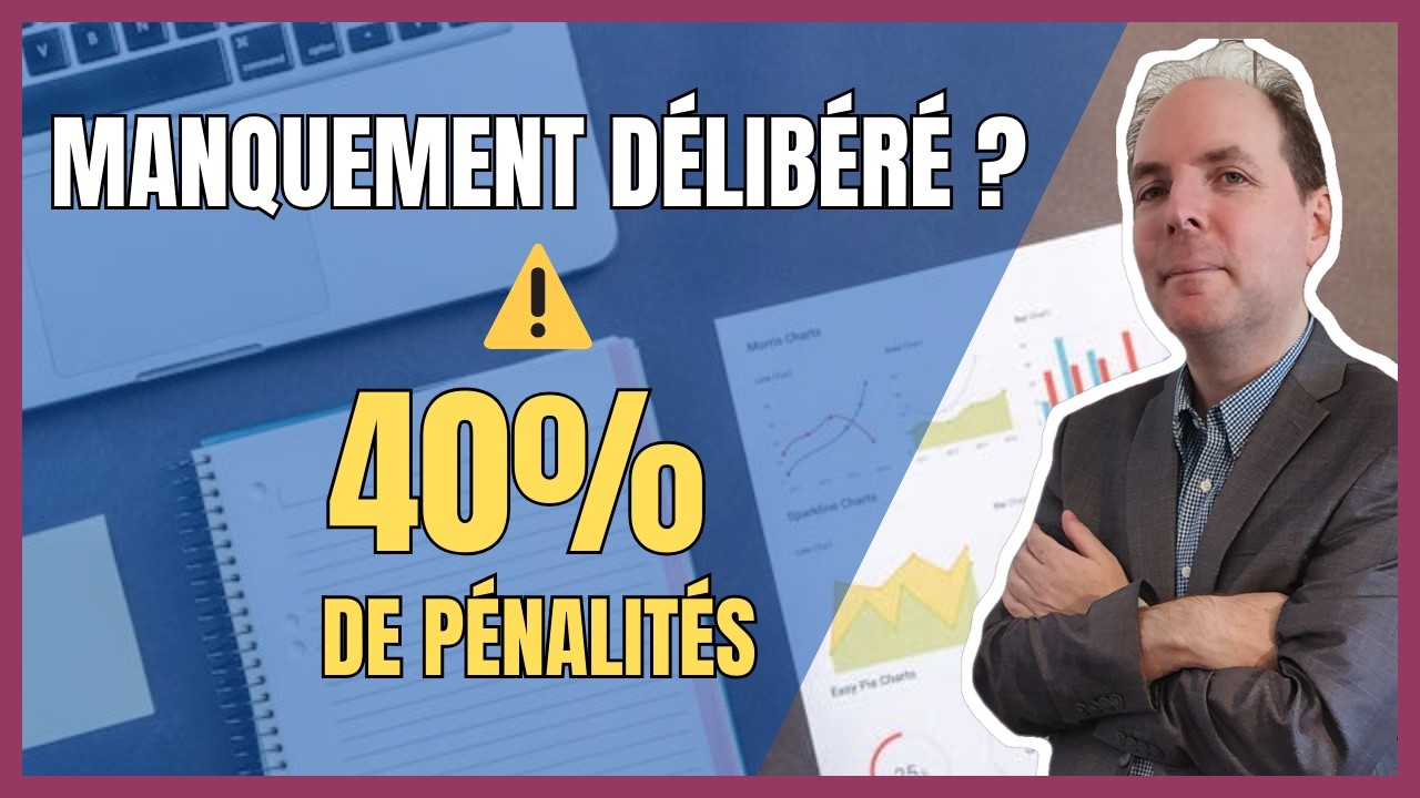 40 % de pénalité fiscale : le manquement délibéré est-il automatique ?