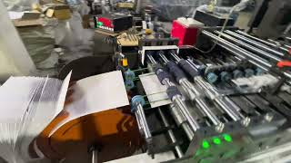 High Speed Recycling Kraft Paper Mailer Envelope Bag Making Machine for EMS TNT UPS FedEx