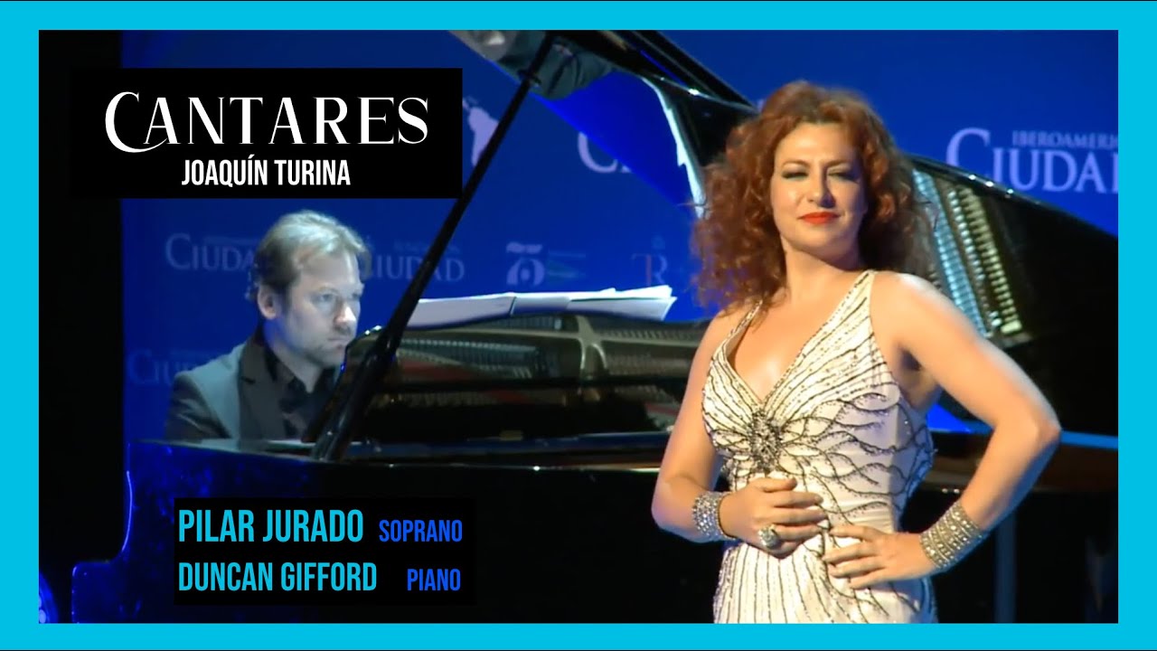 CANTARES de Joaquín Turina *** PILAR JURADO soprano / DUNCAN GIFFORD piano (Teatro Real de Madrid)
