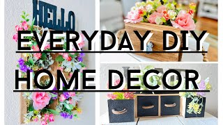 Everyday DIY Home Decor | Dollar Tree Wooden Crafts | Dollar Tree Home Decor