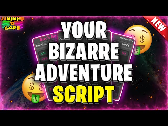 CELULAR/PC] ROBLOX Your Bizarre Adventure SCRIPT MUITO OP!! Auto