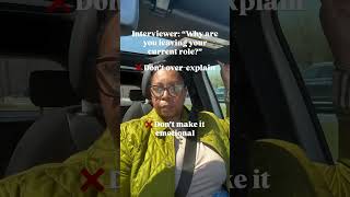 Interview Advice 👇🏼great answers.  #jobsearch #interviewtips #shortsvideo #layoffs #interviewskills 