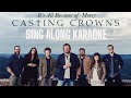 All Because Of Mercy Karaoke Casting Crowns Karaoke Performance Track HQ Karaoke mp3
