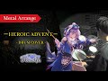 -HEROIC ADVENT- の ドラム をメタルドラマーが叩くとこうなります【Roselia】