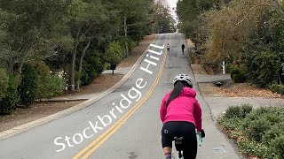 Stockbridge Hill - Cycling In Atherton, Ca