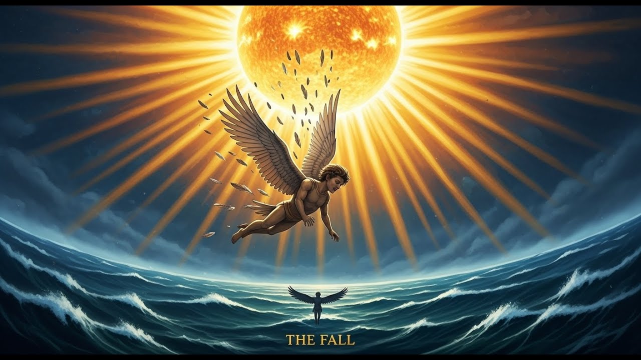 The Story Of Icarus, Who Flew Too Close To The Sun : Greek Legend