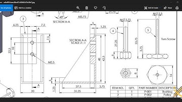 Bolt in | AUTODESK INVENTOR | 3D drawing
