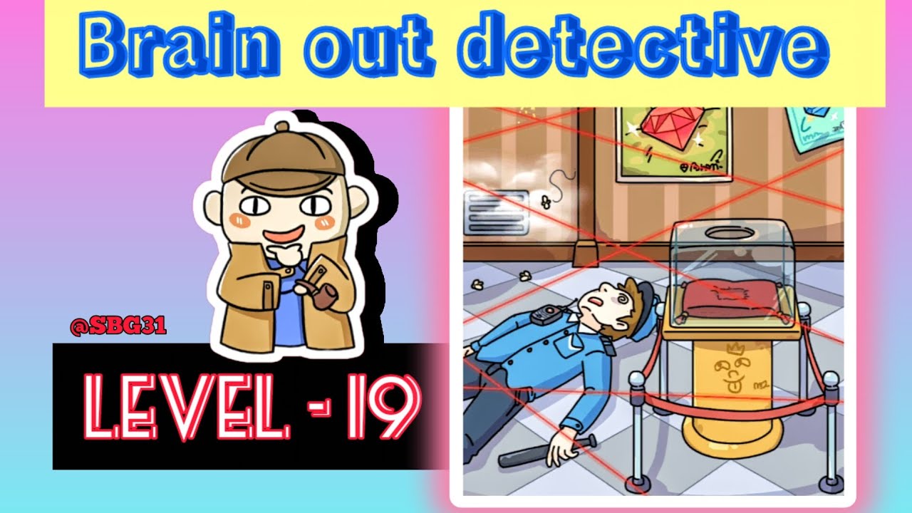 Mythpat Brain out detective level 19 "stolen gem" yt gaming 