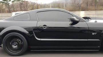 2008 Mustang GT w/ Pipes X-Pipe and Muffler Delete Small Pull