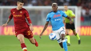 ROMA vs NAPOLI 0-0 - Highlights and Goals - Seria A 2021