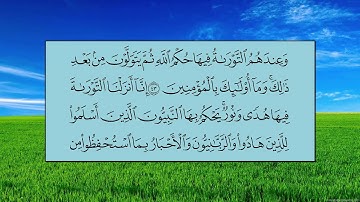 سورة المائدة (الآية 41 ~ الآية 50) - عبدالله بن عواد الجهني