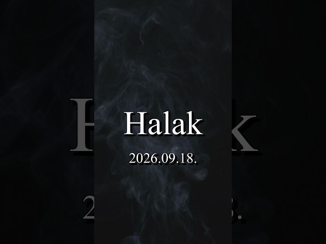 Halak 2026.09.18.