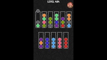 Ball sort Puzzle level 464