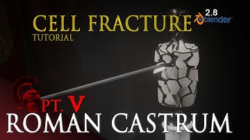Cell Fracture Addon - Blender 2.80 | Vase Breaking Animation tutorial