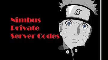 Shindo Life - Nimbus Private Server Codes