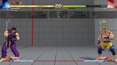 STREET FIGHTER V CE: Defend against Luke