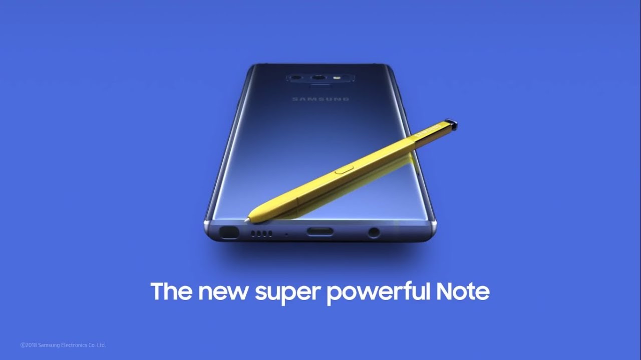 Galaxy Note9  Official Introduction
